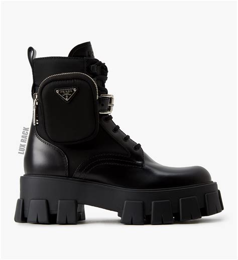 prada red combat boots|prada ankle boots women's.